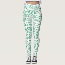 Legging Leguminosas brancas mojo