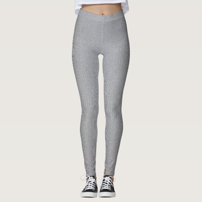 Legging Leguminosas cinzas (Frente)