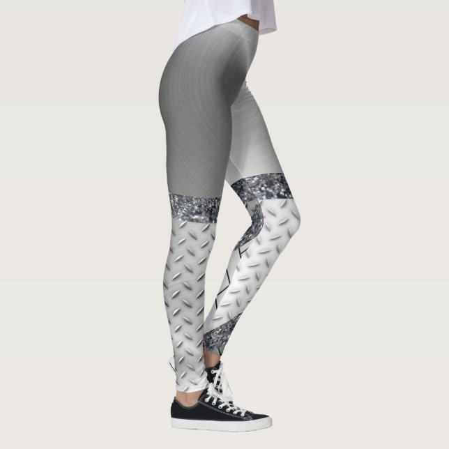 Legging Leguminosas cinzas (Direita)