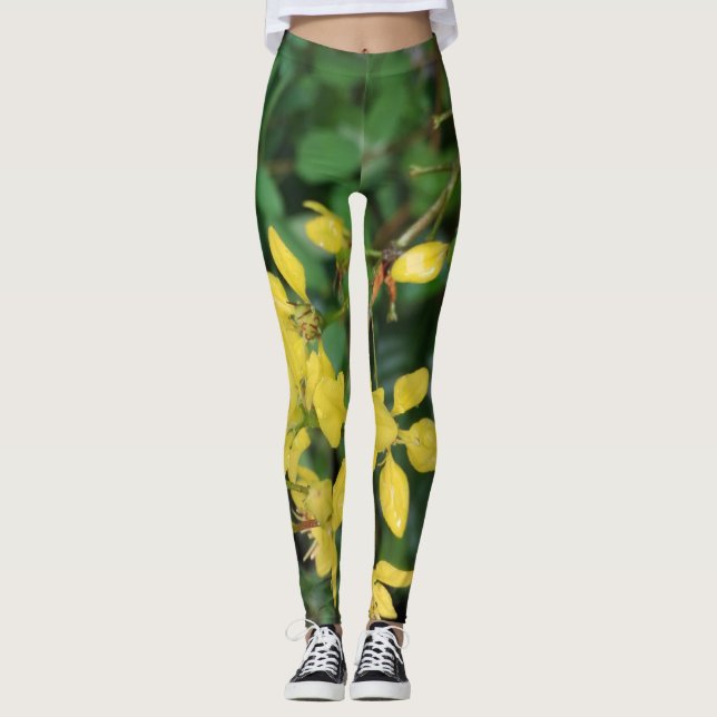 Legging Leguminosas com natureza (Frente)