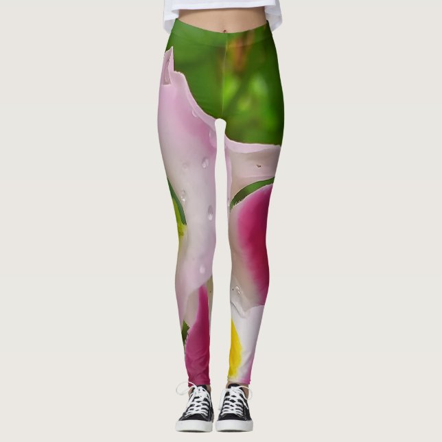 Legging Leguminosas com natureza (Frente)