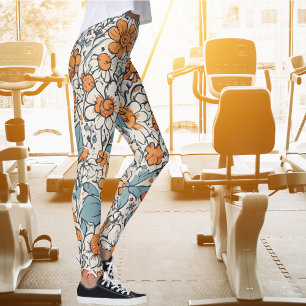 Legging Leguminosas de Flor