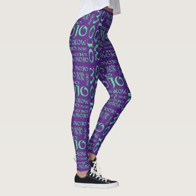 Legging Leguminosas roxas mojo (Direita)