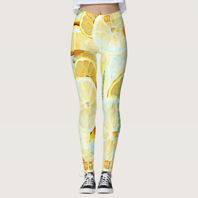 Legging Lemon Peace  (Frente)