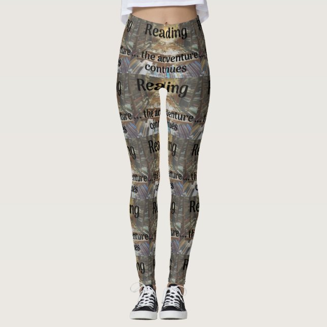 Legging Lendo, a aventura continua (Frente)