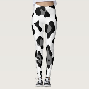 Legging leopardo-da-neve