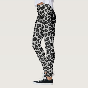 Legging Leopardo-da-neve
