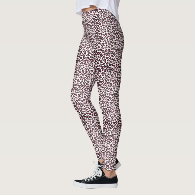 Legging Leopardo Rosa (Esquerda)