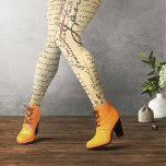 Legging Letra Jane Austen<br><div class="desc">Esta design de vintage apresenta a escrita original de Jane Austen,  mantida à mão desde sua carta à irmã Cassandra,  escrita em abril de 1811,  completa com um primeiro nome de sua assinatura. Design original de Piotr Kowalczyk © Primeiro publicado: 30.01.2023.</div>