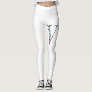 Legging Letra V Monograma