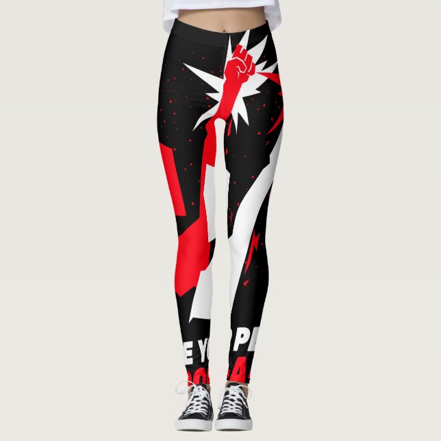 Legging Leve Seu Lugar ‘N Rock-A-O-N 7 (Frente)