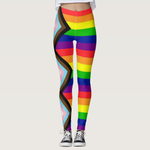 Legging LGBTQ+ Orgulho Progresso Unisex Tendência 