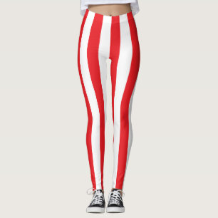 Legging Líbano: Cores de Bandeira Nacionais Verticais Stri