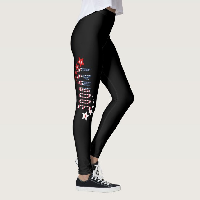 Legging Liberdade dos EUA (Direita)