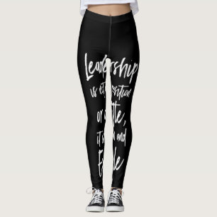 Legging liderança é exemplo