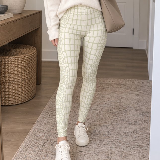 Legging Light Green Alligator Skin (Criador carregado)