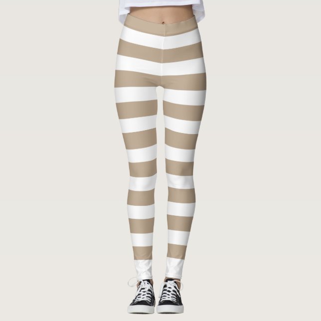 Legging Ligne beige (Frente)