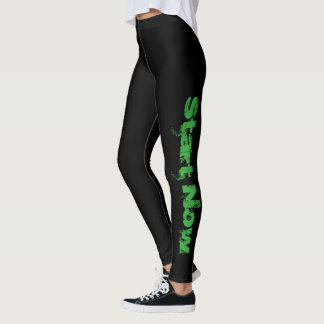 Legging Ligue agora caneleiras