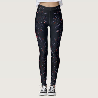 Legging Lil Fireworks Leggin Impressão