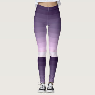 Legging Lilac, listrado