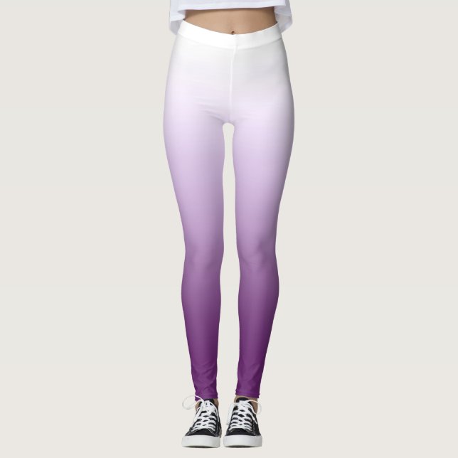 Legging Lilac ombre gradiente (Frente)