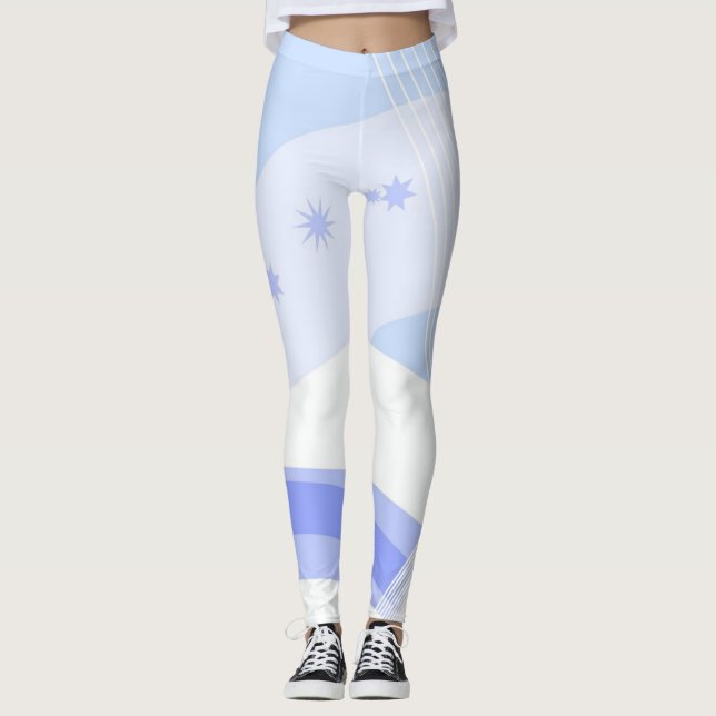 Legging Lilace | Zazzle_Growth. (Frente)