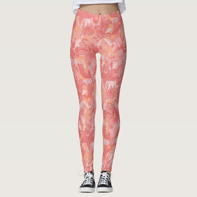 Legging lily salsa apricot (Frente)
