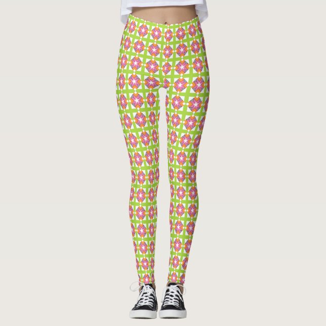 Legging lima verde (Frente)