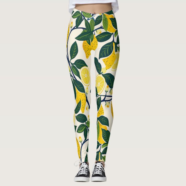 Legging Limão-Vibrante (Frente)
