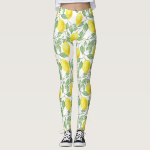 Legging Limões Amarelos bonito