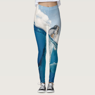 Legging Linda baleia gigante