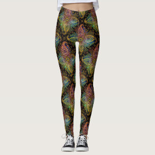 Legging Linda Paisley Motif