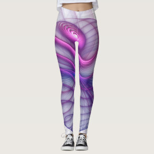 Legging Linda pintura frontal de Abstrato moderno Swing