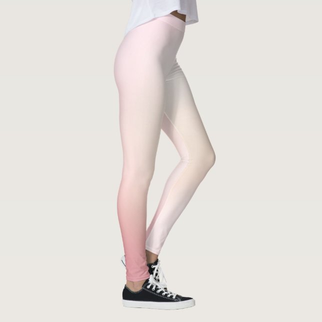 Legging Linda tendência de cor de água motriz (Direita)