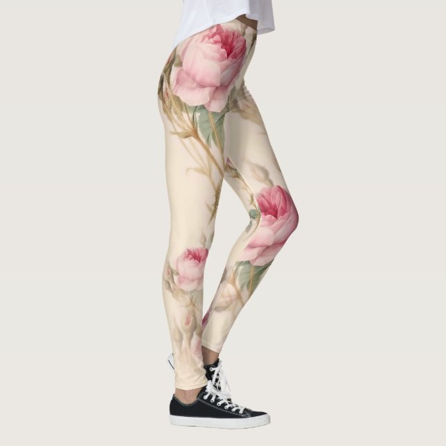 Legging Linda Vintage Floral (Direita)