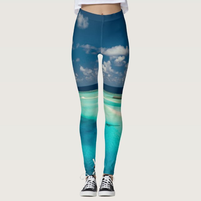 Legging Lindas Criaturas Oceânicas (Frente)