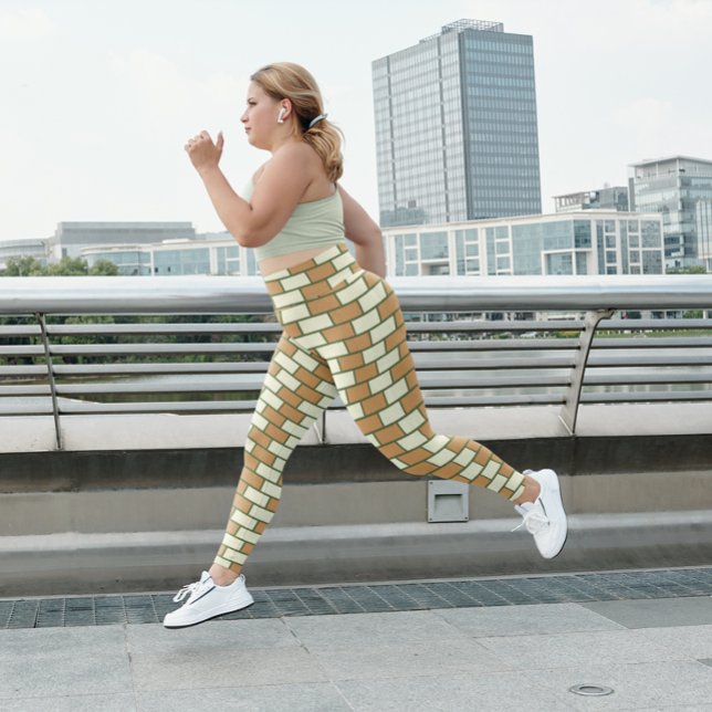 Legging Lindas leggagens de preparação de Yoga com padrão  (Criador carregado)