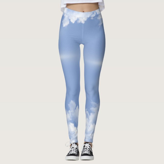 Legging lindas nuvens (Frente)