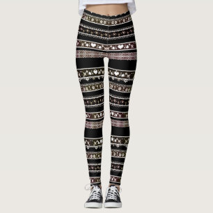 Legging Lindos, brancos, cadeiras, rendas, leggi