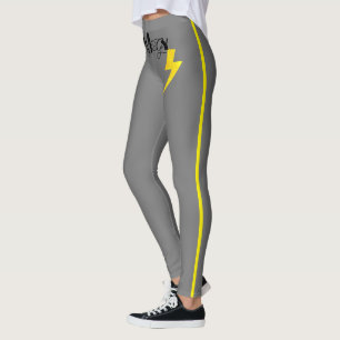 Legging Linha Amarelo de energia - Sinal de troco