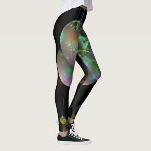 Legging Linha Azul Fino - Bolhas de Espaço