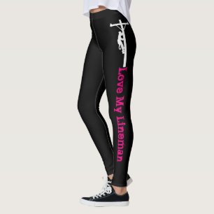 Legging Linha caneleiras da vida