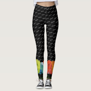 Legging LINHA de COMIDA 6 caneleiras das comidas da