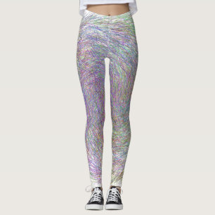 Legging linhas abstrato