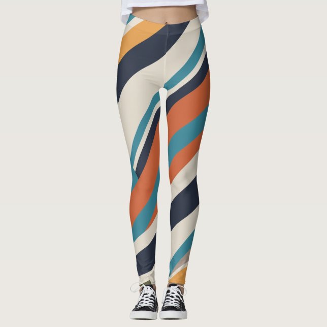 Legging Linhas de contraste (Frente)