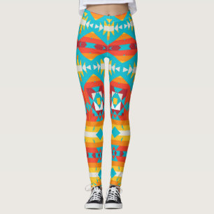 Legging Linhas de formas tribais