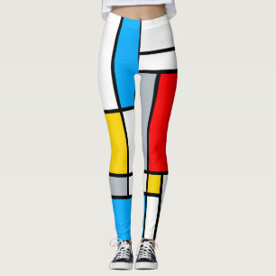 Legging Linhas de hetero geométricas primárias