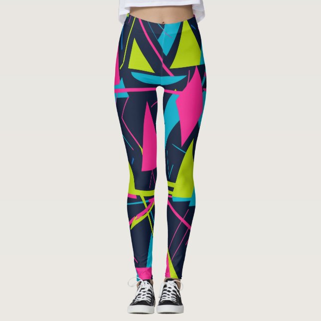 Legging Linhas dinâmicas (Frente)