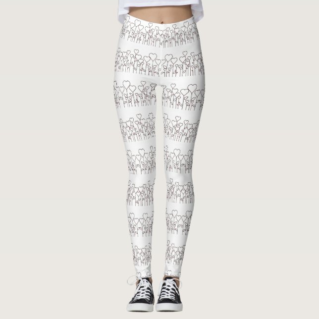LEGGING **LINHAS DOS CORAÇÕES** LEGENDAS (Frente)