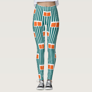 Legging Linhas e Caixas de Teto